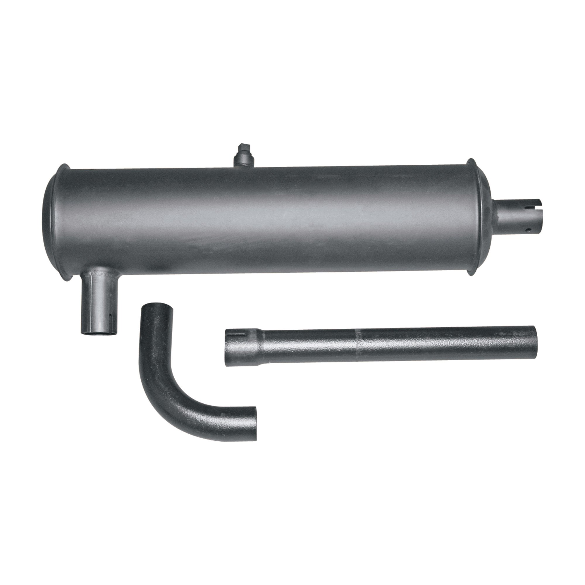 Generac RV Generator Muffler Kit — Bottom Out, Rear Bottom Outlet Muffler Kit, Model# 9742